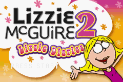 Lizzie McGuire 2 - Lizzie Diaries Title Screen